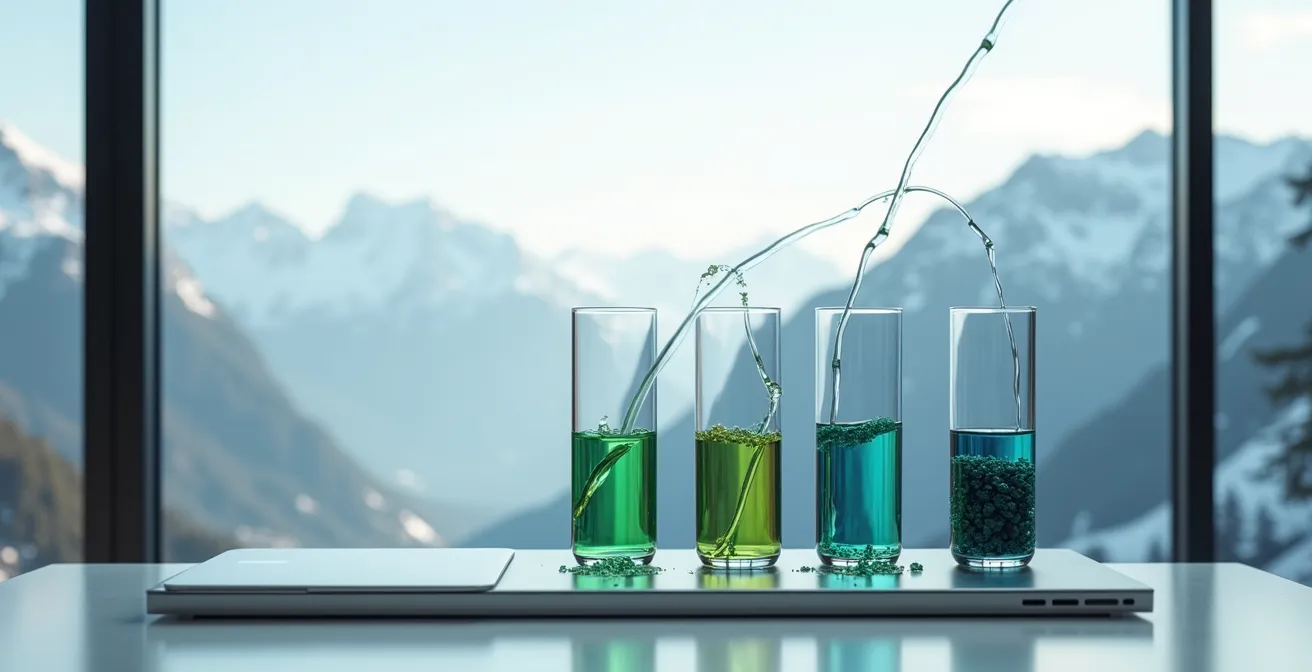 Visualisierung der Cashflow-Methode für kosteneffizientes Portfolio-Rebalancing