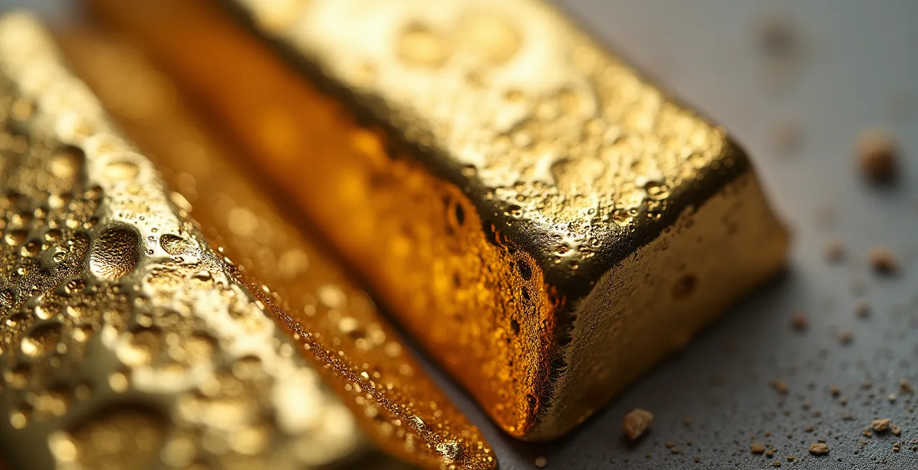 Gold, Immobilien und Aktien als Inflationsschutz visualisiert