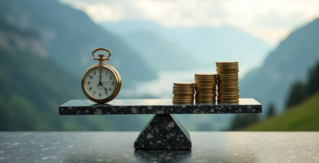 Visuelle Darstellung der Dividendenerträge während SMI-Seitwärtsphasen