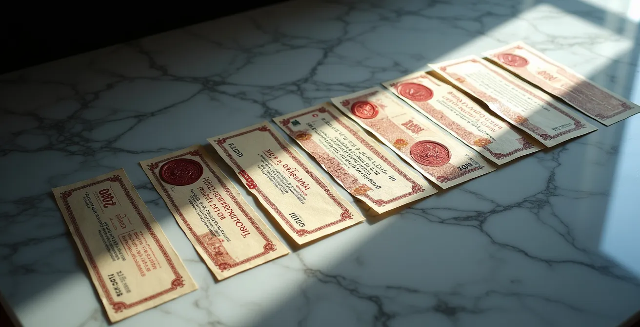 Visualisierung einer gestaffelten Anleihenleiter mit Schweizer Wertpapieren