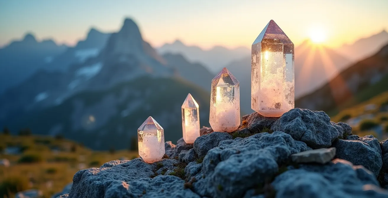 Dynamisches Wachstum mittelgrosser Schweizer Unternehmen symbolisch dargestellt