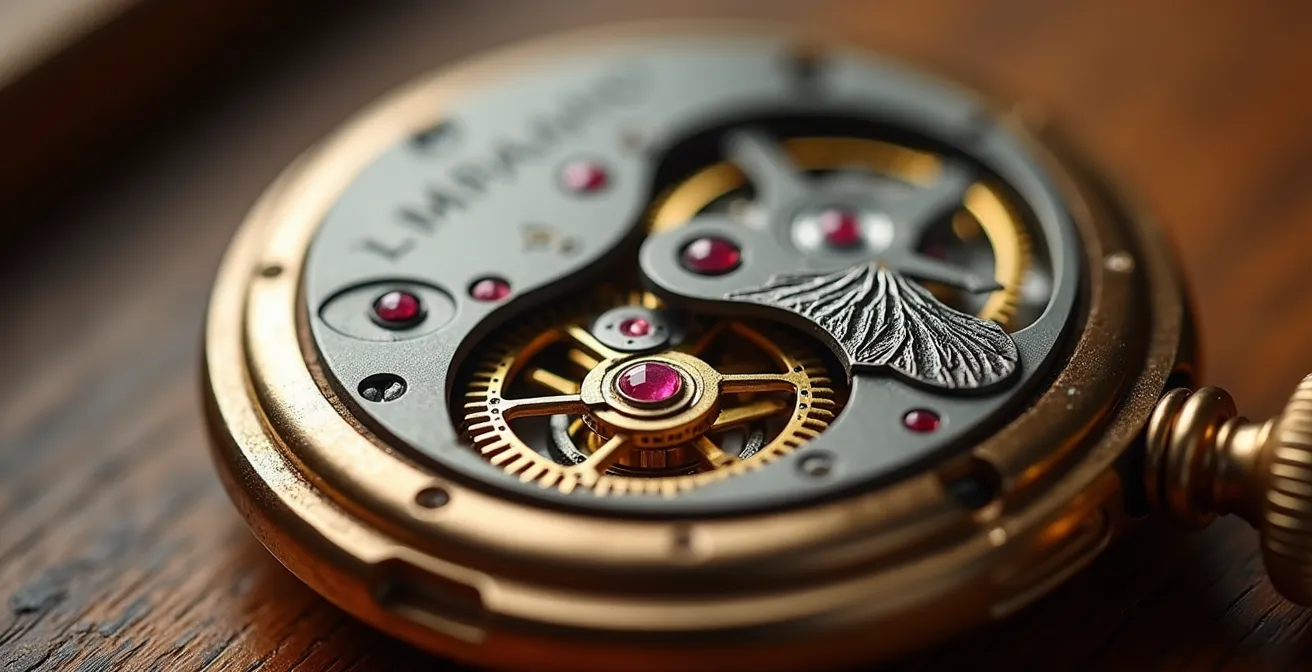 Symbolische Darstellung des Aktienregister-Eintragungsprozesses mit traditionellen Schweizer Elementen