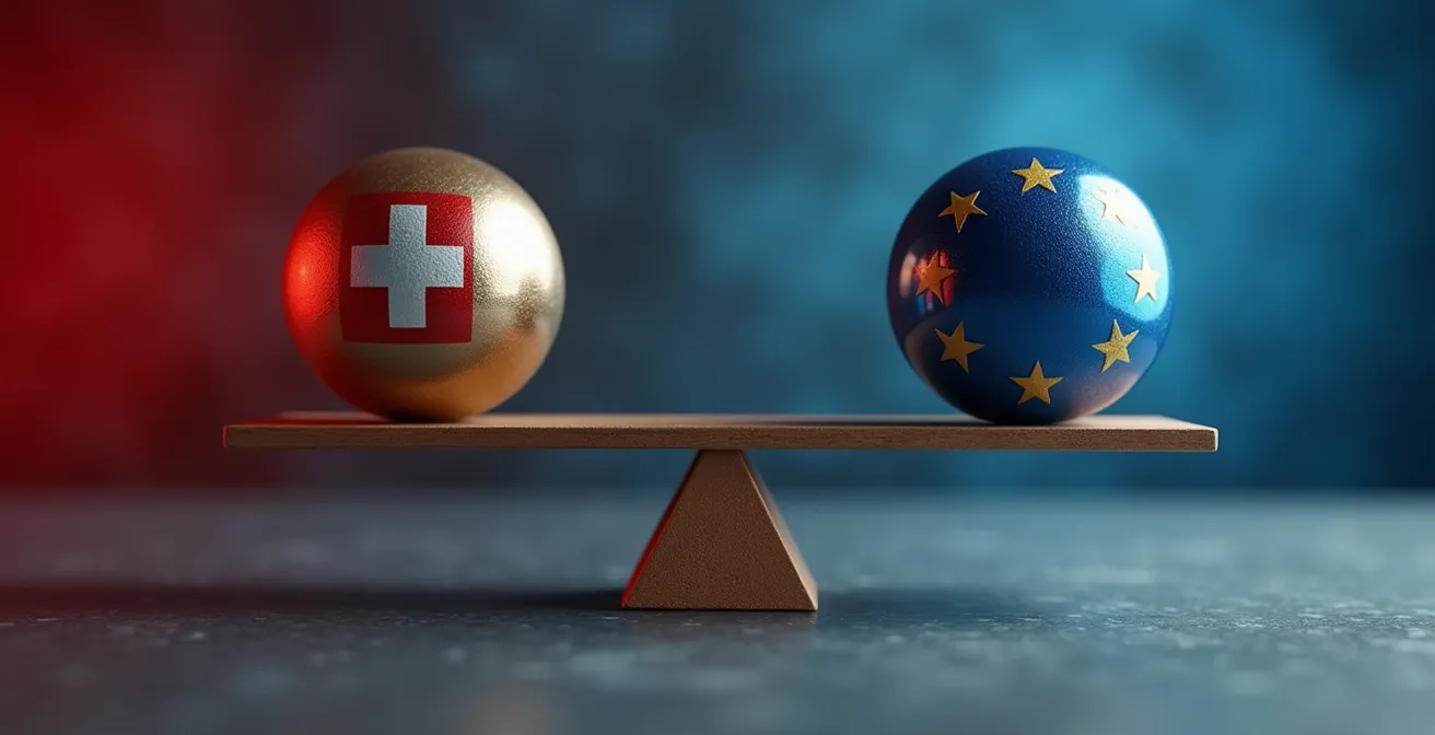 SNB Zinsdifferenz zwischen Euro und Schweizer Franken zur Währungsstabilisierung