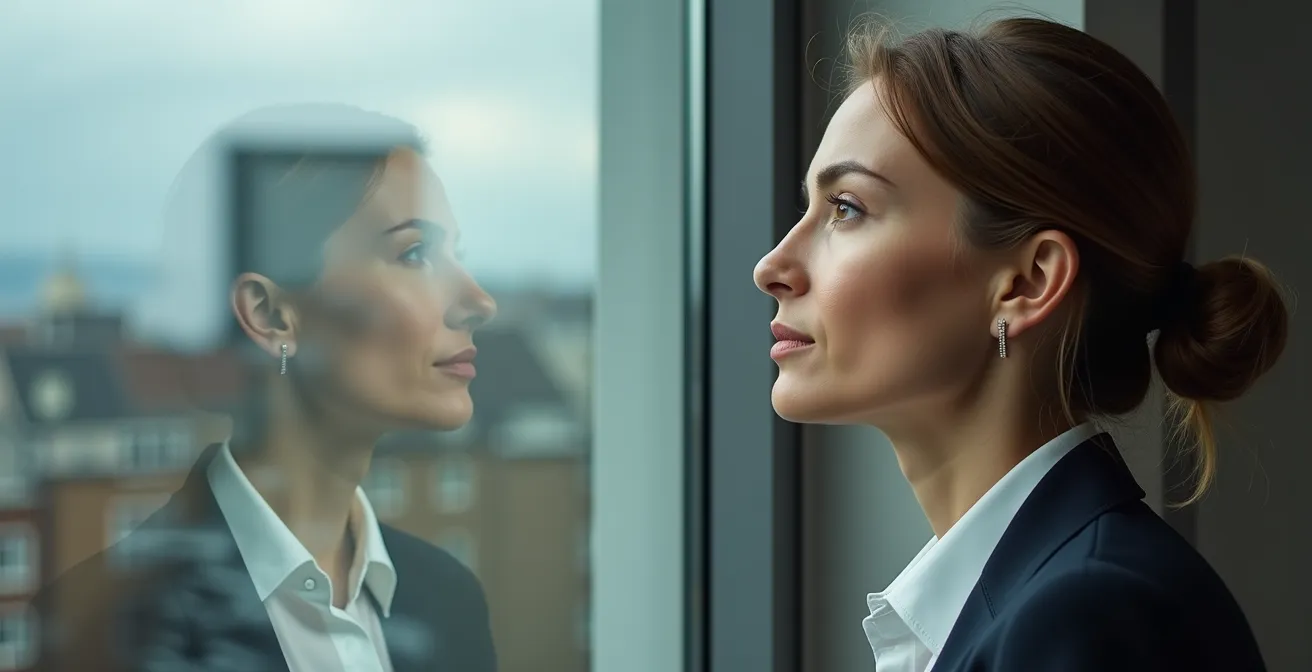 Symbolische Darstellung der vier Wirtschaftszyklen durch Schweizer Jahreszeiten